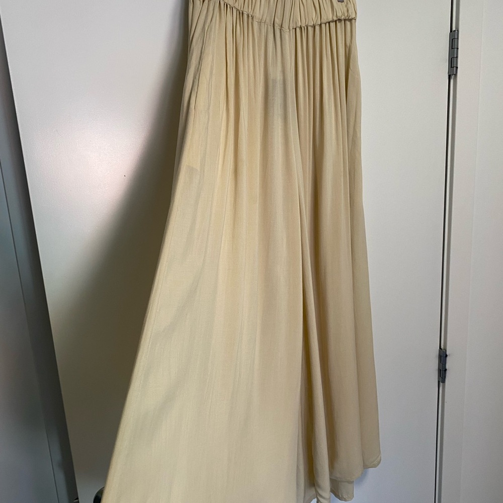 Erika Peña Avana Wide Pants (S/M) - Cream